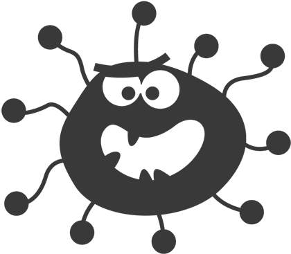 Mm-bacteria - Bacteria Cartoon Pictures Png (500x403), Png Download