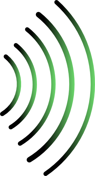 How To Set Use Rf Signal Wave Clipart (324x598), Png Download