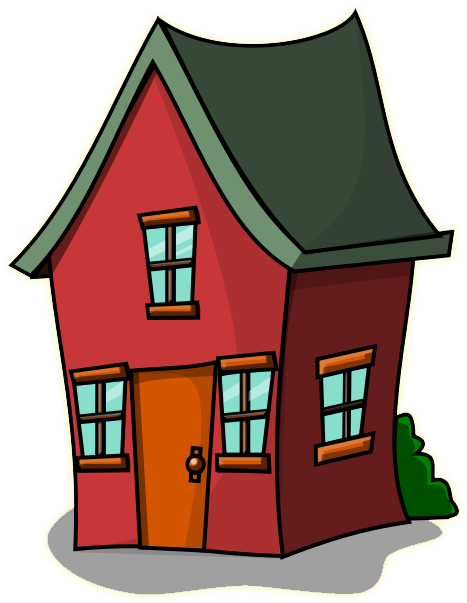 Clip Royalty Free Cartoon Download Clip Art On - House Clipart Transparent (480x640), Png Download