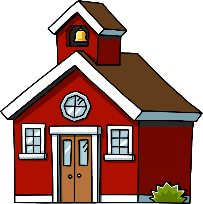 Png Image - Schoolhouse Clipart Png (695x700), Png Download