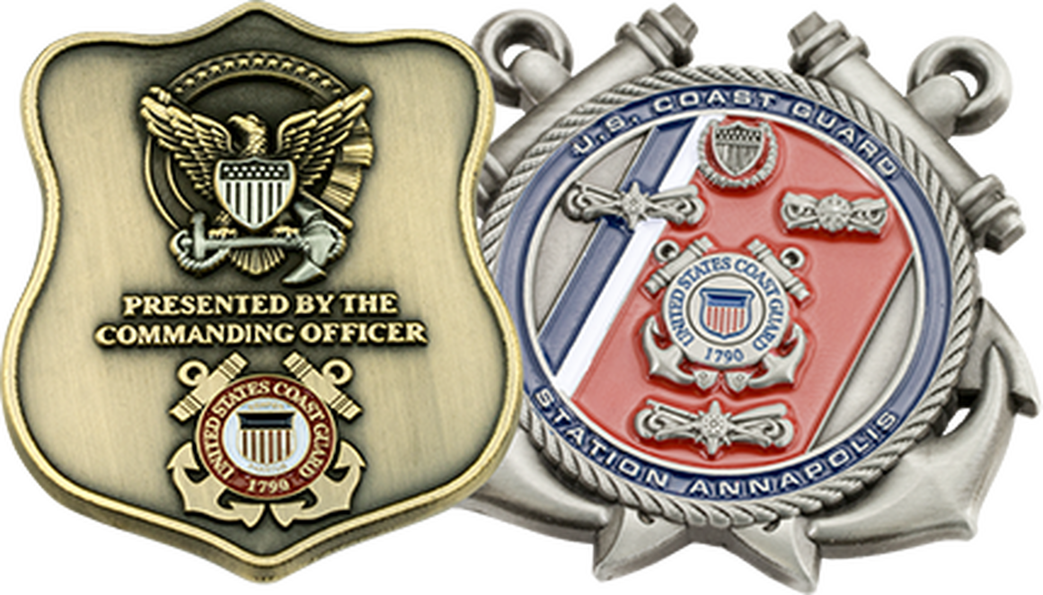 Home Is Where The Coast Guard Sends Us - Emblem (1161x663), Png Download