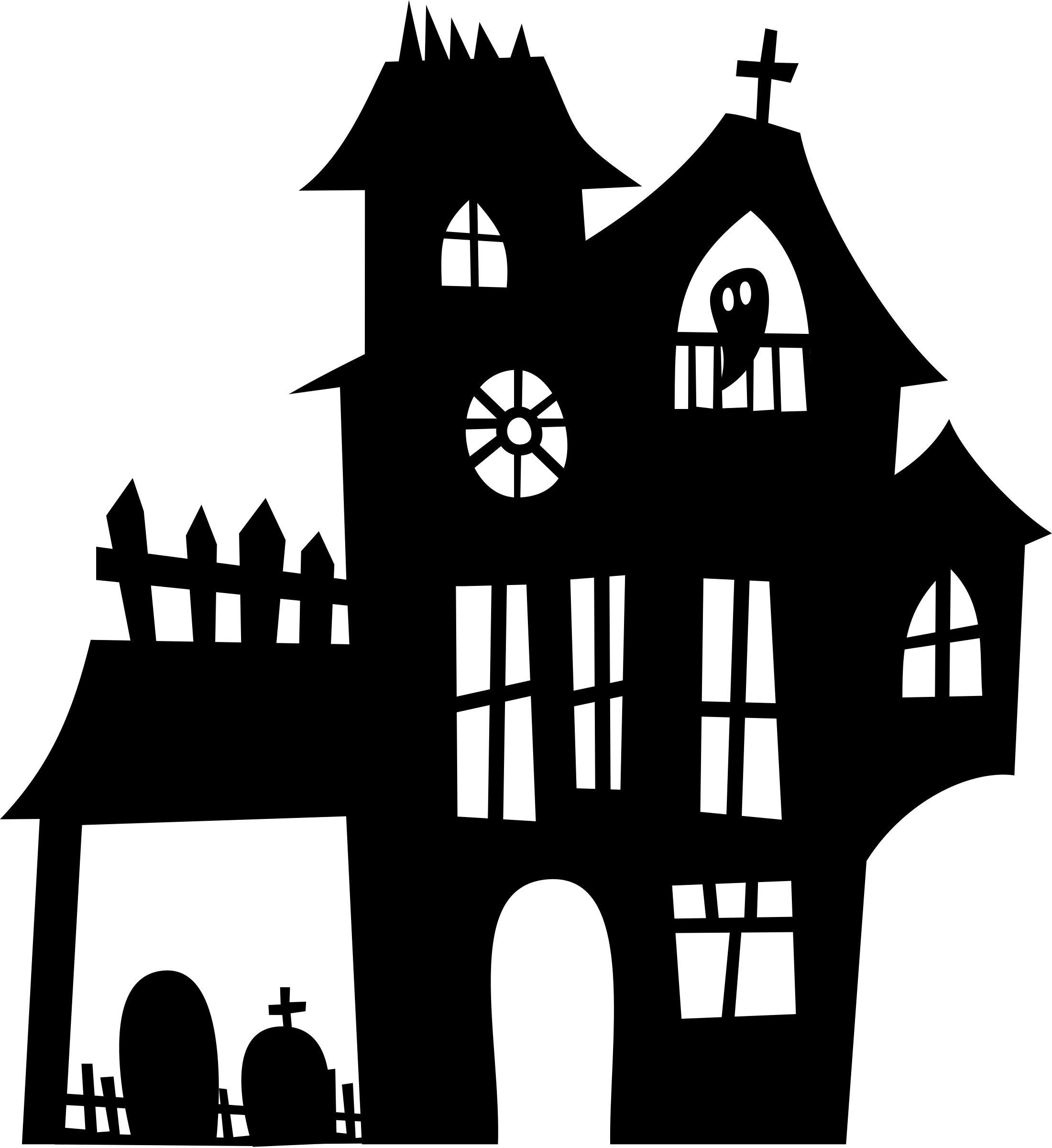 Disney Haunted Mansion Clipart Png Banner Library Haunted House