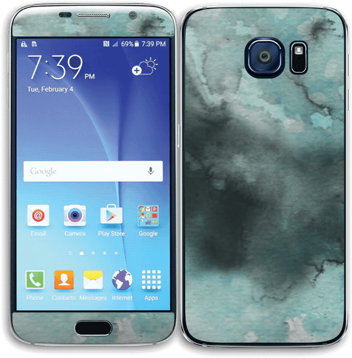 Case In Nice Dull Colors - Sm G920v (785x800), Png Download