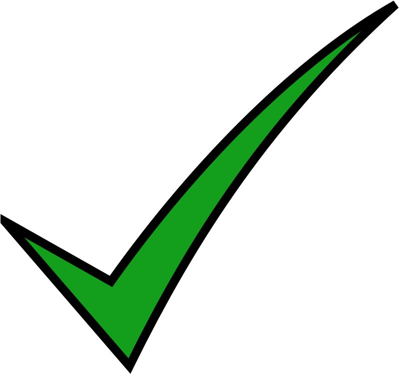 Download Check Mark Clip Art | Transparent PNG Download | SeekPNG