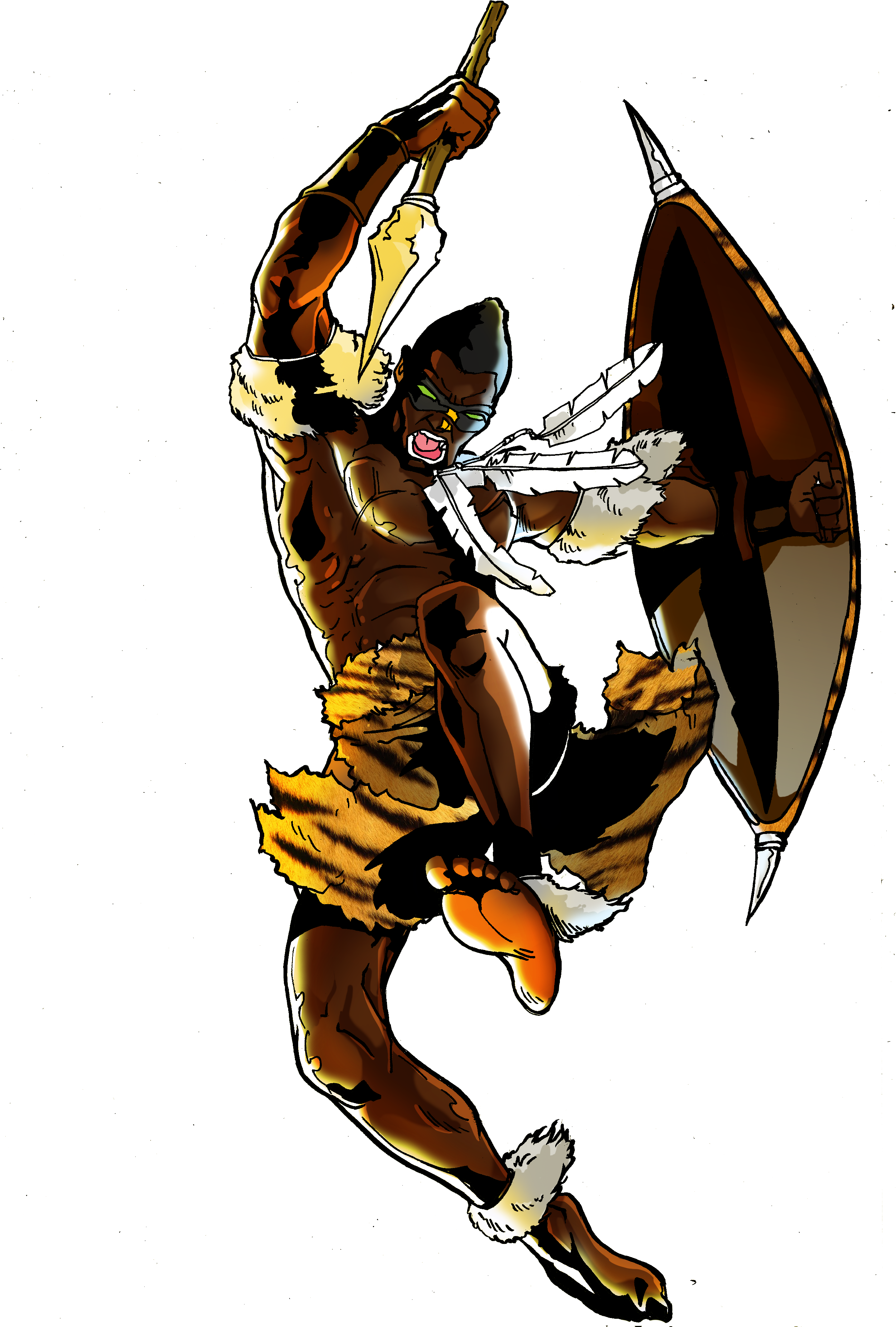 Shaka Cover - Africa (2766x4011), Png Download