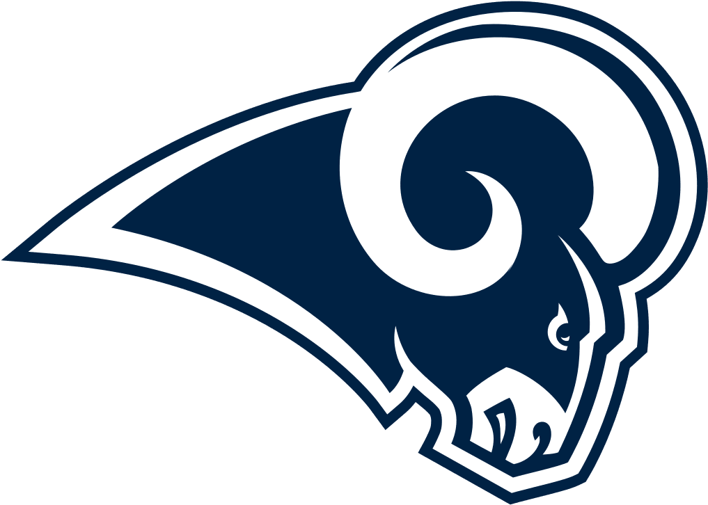 La Rams Logo 2017 (1024x731), Png Download