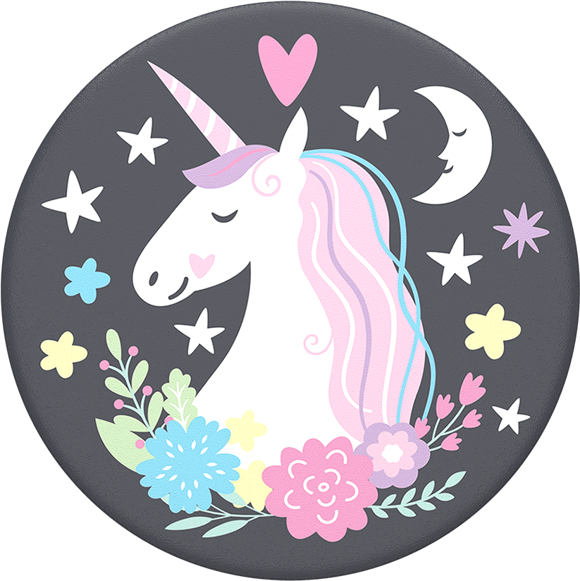 Unicorn Dreams - Popsockets Unicorn (1000x1000), Png Download