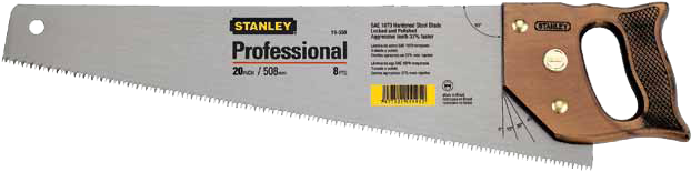 Hand Saw Png Pic - Stanley (640x198), Png Download