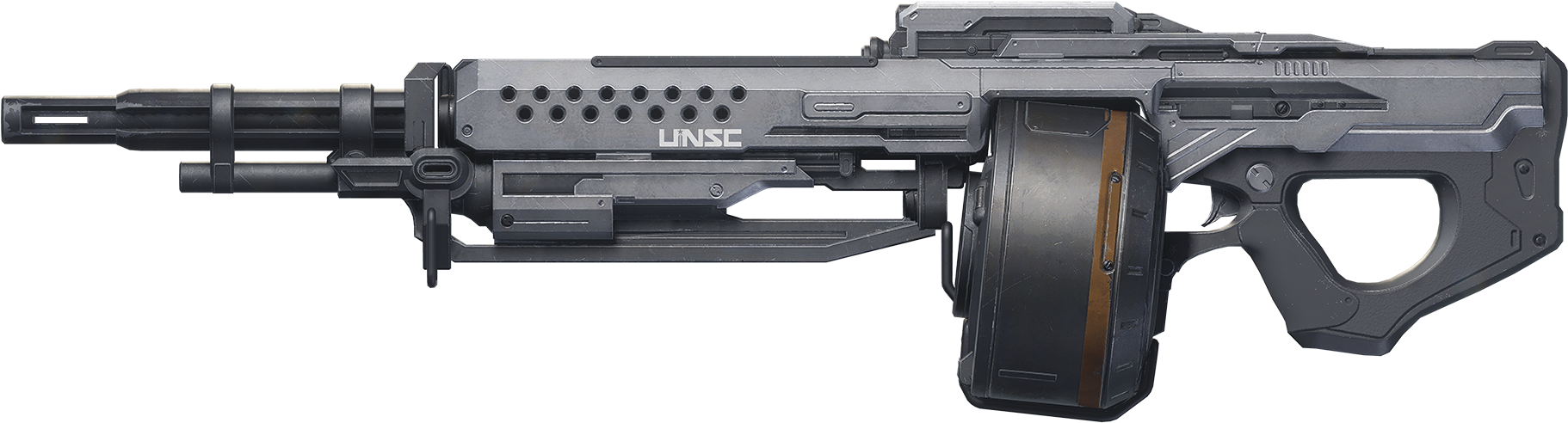 H5g Render Saw - Halo Weapons (1859x522), Png Download