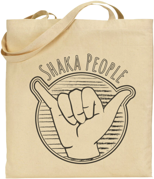 Shaka Stamp Tote - Day Of The Dead Skull Tote Bag (600x600), Png Download