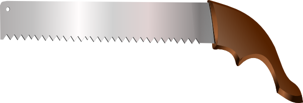 Small - Cross Cut Saw Clip Art (600x204), Png Download