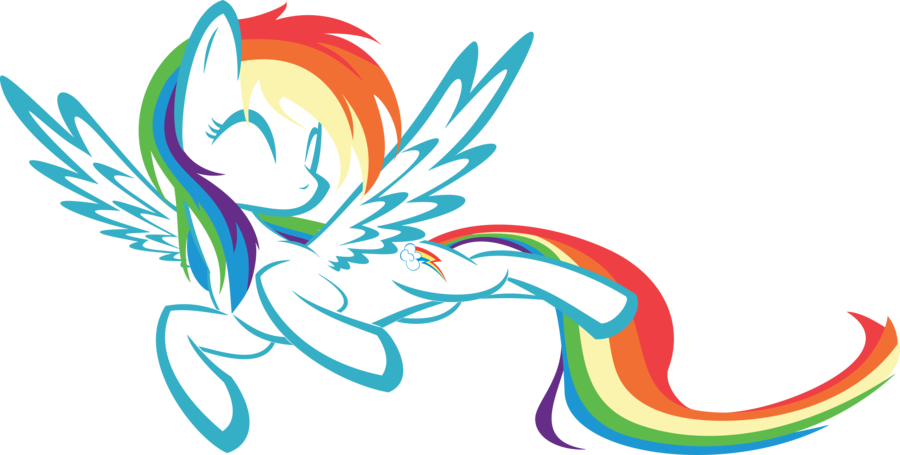 Rainbow Dash Favourites By Deviant336 - My Little Pony Tattoo Rainbow Dash (900x455), Png Download