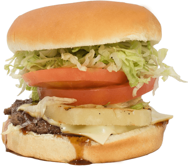 Famous Hamburgers - Hamburger (1024x683), Png Download