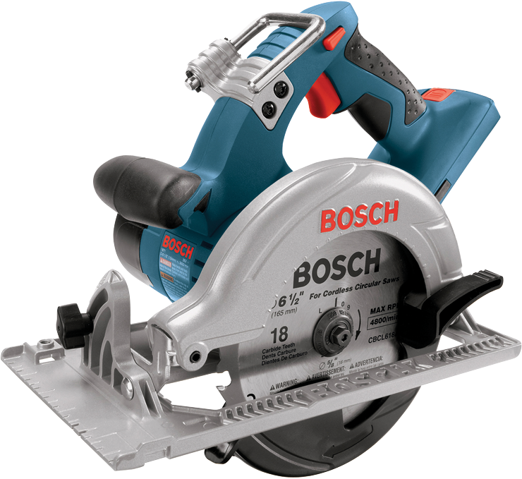 1671b 36v 6-1/2 In - Circular Saw (740x679), Png Download