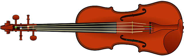 Violin, Fiddle, Instrument, Music, Melody - Hey Diddle Diddle Fiddle (640x320), Png Download