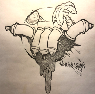 Shaka Sketch - Sketch (400x300), Png Download