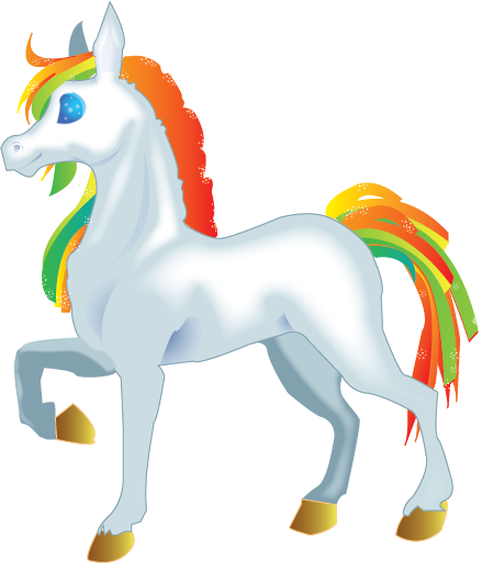 Unicorn Attack By Wallakitty-d8l29c9 - Unicorn (439x513), Png Download