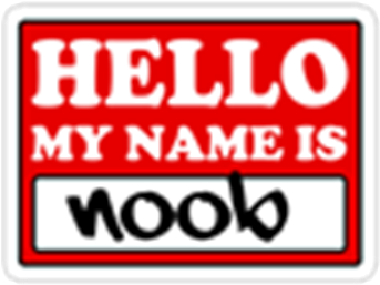 Hello My Name Is Noob - Hello Im Noob (420x420), Png Download