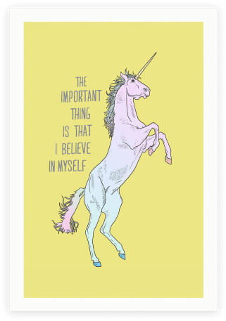 The Important Thing Is That I Believe In Myself Featuring - Important Thing Is That I Believe (484x484), Png Download