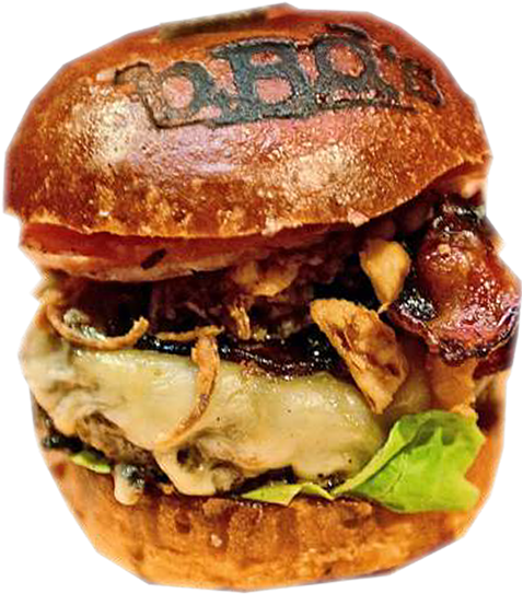 Steakhouse - Different Types Of Burgers Around The World (594x595), Png Download