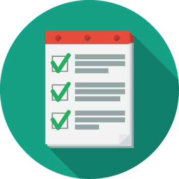 Checklist Icon 350 - Compliance Checklist Icon Png (350x350), Png Download