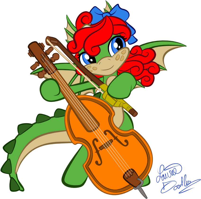 Cat And The Fiddle Clipart - Drawing (952x941), Png Download