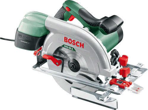 Bosch Pks 66 A Hand Held Circular Saw - Bosch Pks 66 Af-circular Saw (499x370), Png Download