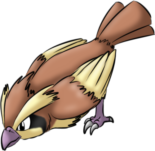 19kids - Pidgey Png (500x488), Png Download