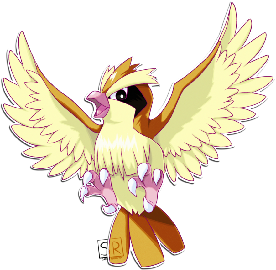 Pidgey Png (922x866), Png Download