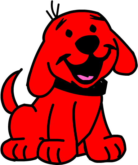 Free Puppy Clipart At Getdrawings - Clifford Puppy (534x720), Png Download