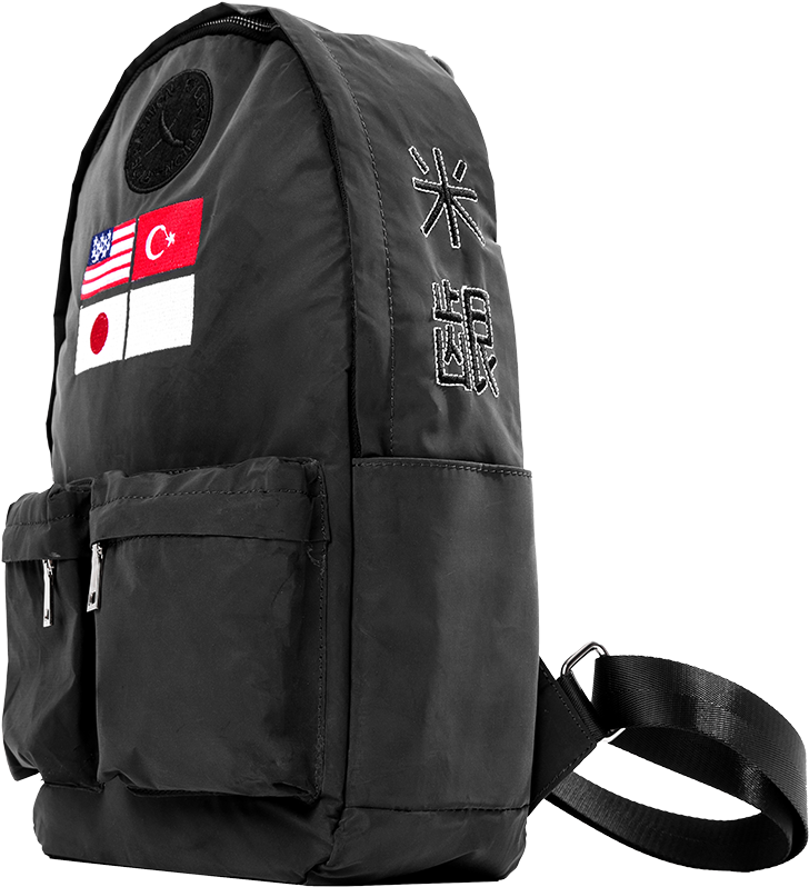 Reflective Backpack World Flex Backpack Reflective - Rice Gum Merch Backpack (800x1000), Png Download
