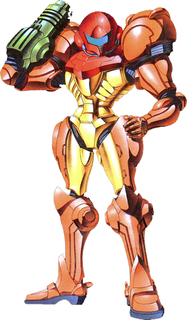 July 21, 2017 Daniel Jiménez-wall - Samus Aran Metroid 2 (615x1048), Png Download