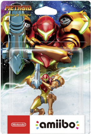 Nintendo - Amiibo Metroid – Samus Figure (333x500), Png Download