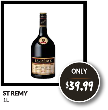 Premium Black Bull Specialspremium Thirsty Liquor Specials - Remy Martin Vsop St (349x357), Png Download