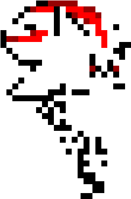 Pixel Shadow The Hedgehog (1200x1200), Png Download