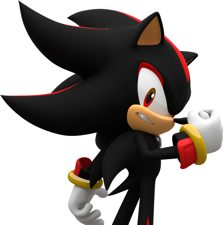 Shadow The Hedgehog Smash (752x754), Png Download