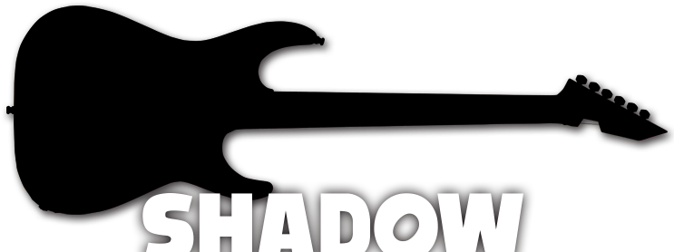 Sonic The Hedgehog 25th Anniversary & Shadow The Hedgehog - Guitar Shadow (750x300), Png Download