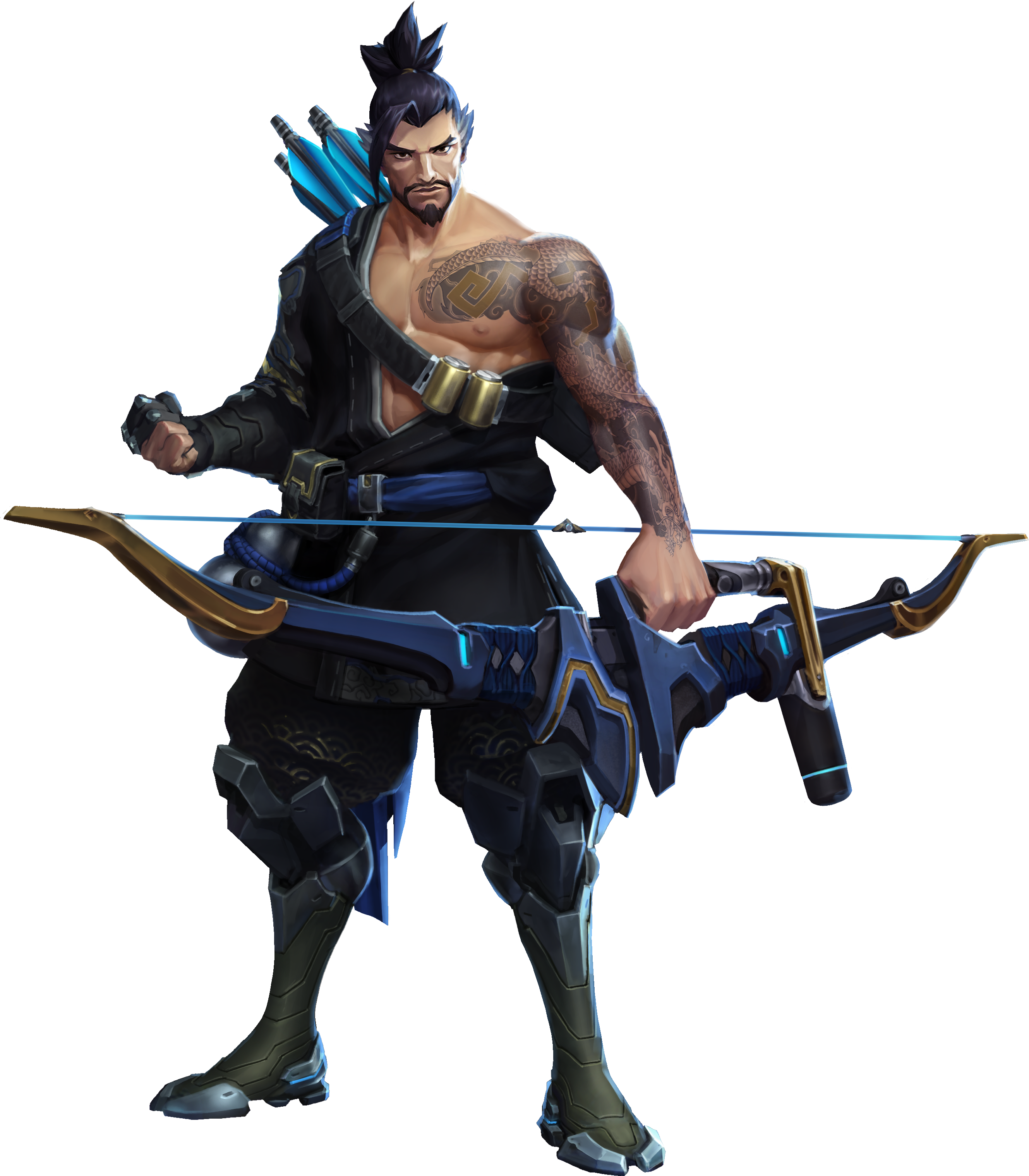 Hanzo - Heroes Of The Storm Heroes Png (6000x3750), Png Download