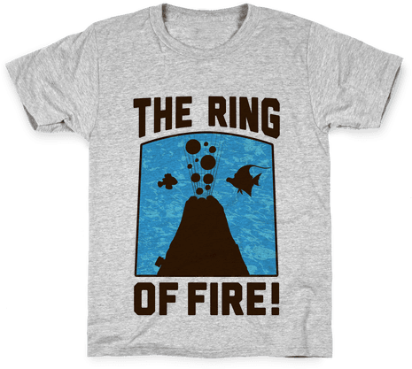 The Ring Of Fire Kids T-shirt - Shirt Sayings (484x484), Png Download