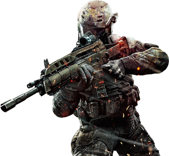 Call Of Duty Black Ops Ii "naranja Negra - Call Of Duty Black Ops 2 Png (620x569), Png Download