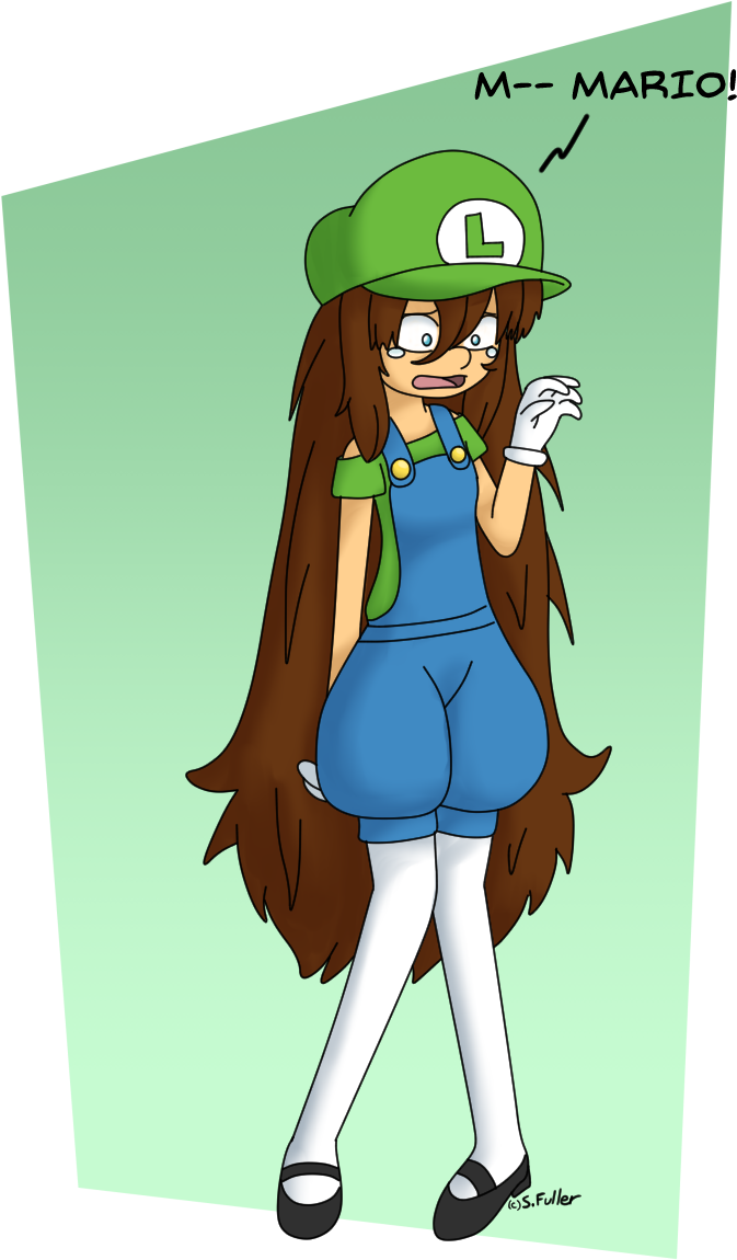 It'll Be Alright, Luigi - Luigi Tg Tf (915x1351), Png Download