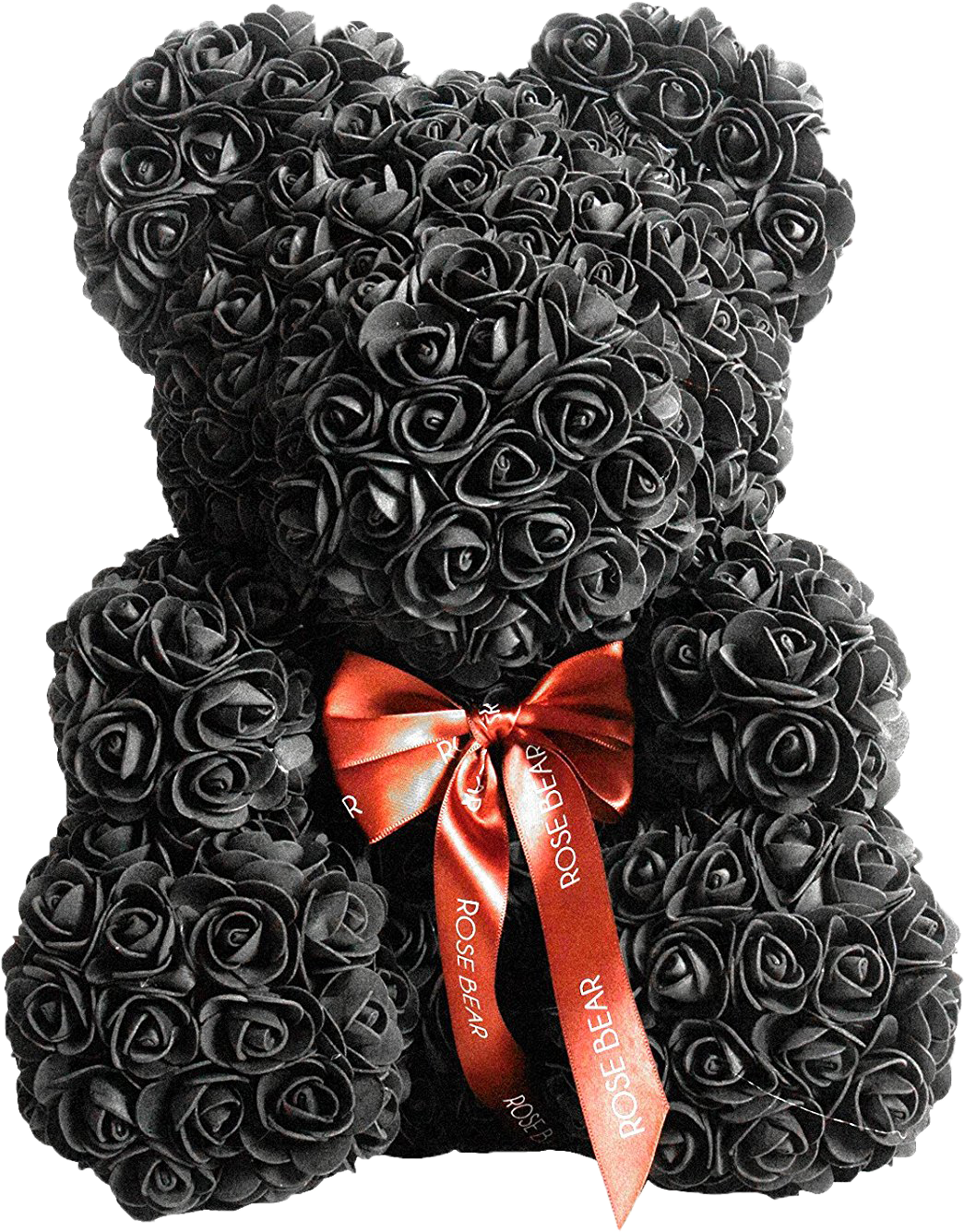 Rose Bear Black (1500x1500), Png Download