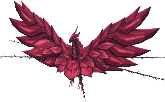 Download Zip Archive - Black Rose Dragon (750x650), Png Download