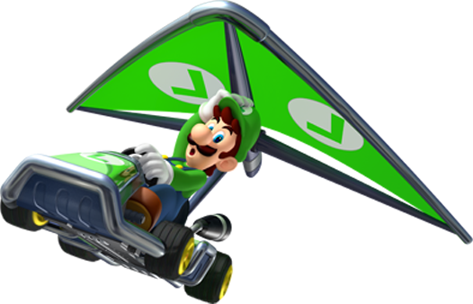 Mario Kart 7 Mario (526x338), Png Download