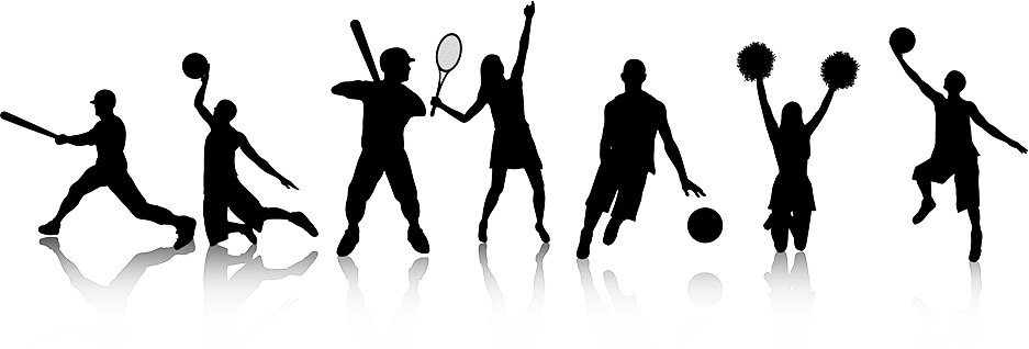 Png Sports - Chalktalksports Tennis Player Silhouette (f) 24 Oz (937x318), Png Download