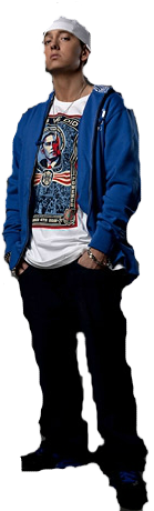 Share This Image - Eminem Standing Png (305x460), Png Download