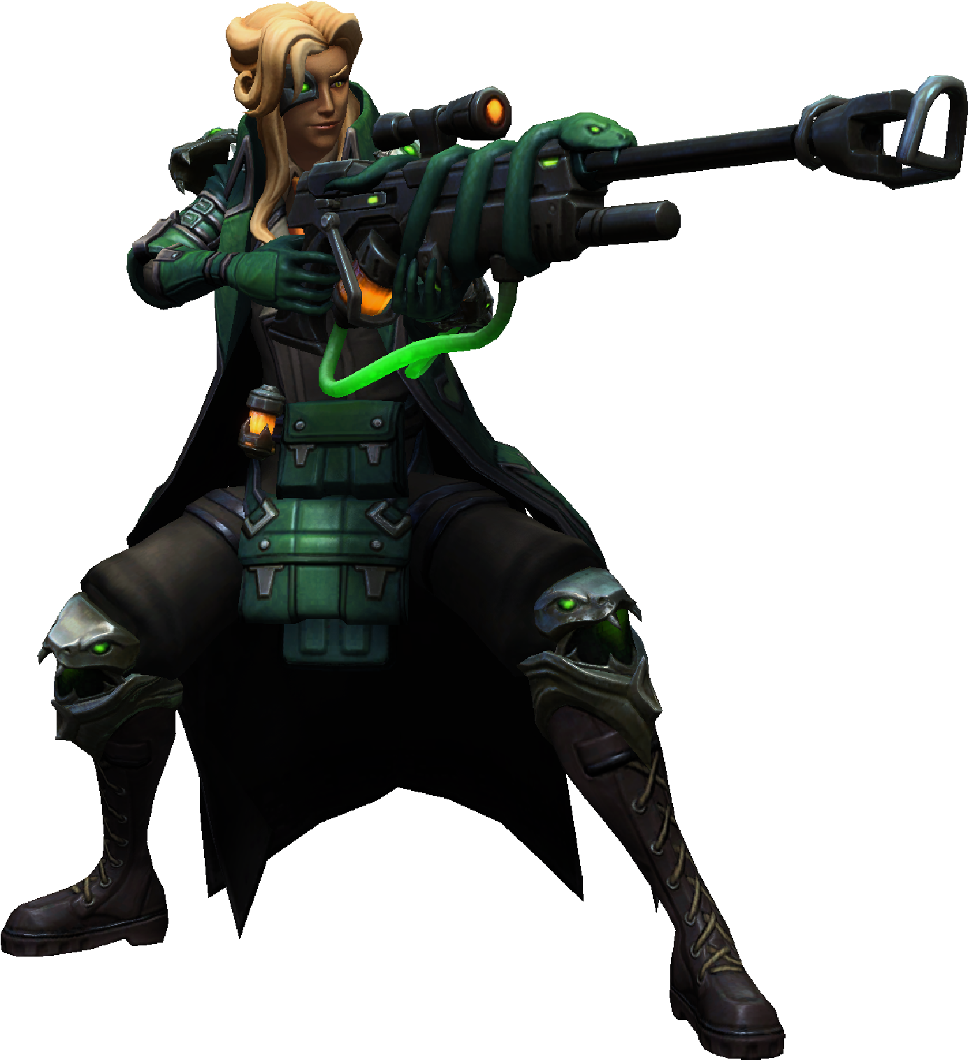 Ana Noxious Sidewinder Skin - Heroes Of The Storm Ana Skins (2560x1598), Png Download