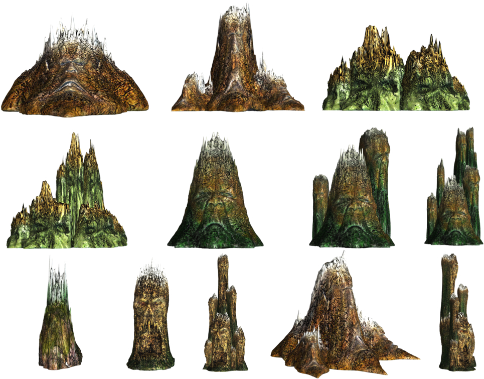 Cliffs Png - Design (1024x768), Png Download