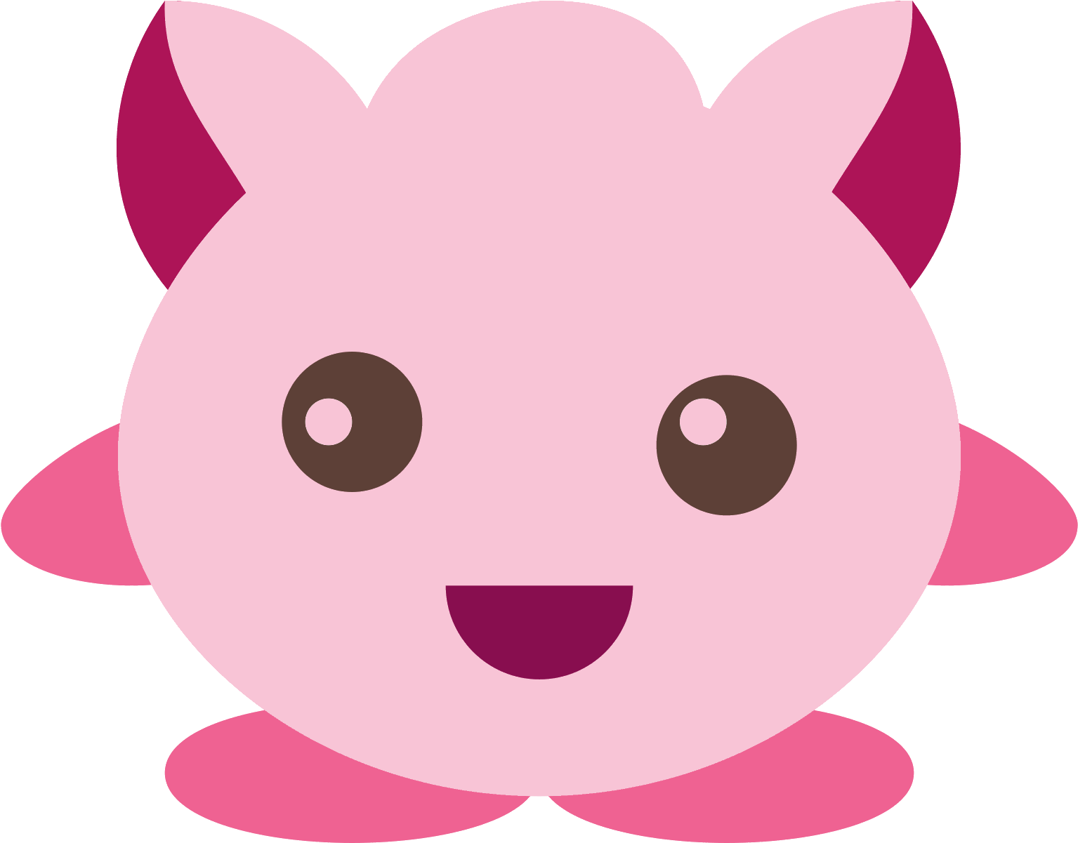 Jigglypuff Icon - Icon (1600x1600), Png Download
