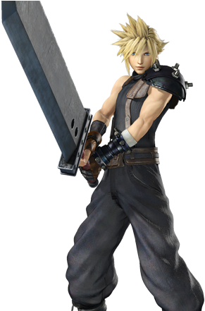 Oomt53x - Cloud Strife Dissidia Ex (440x440), Png Download